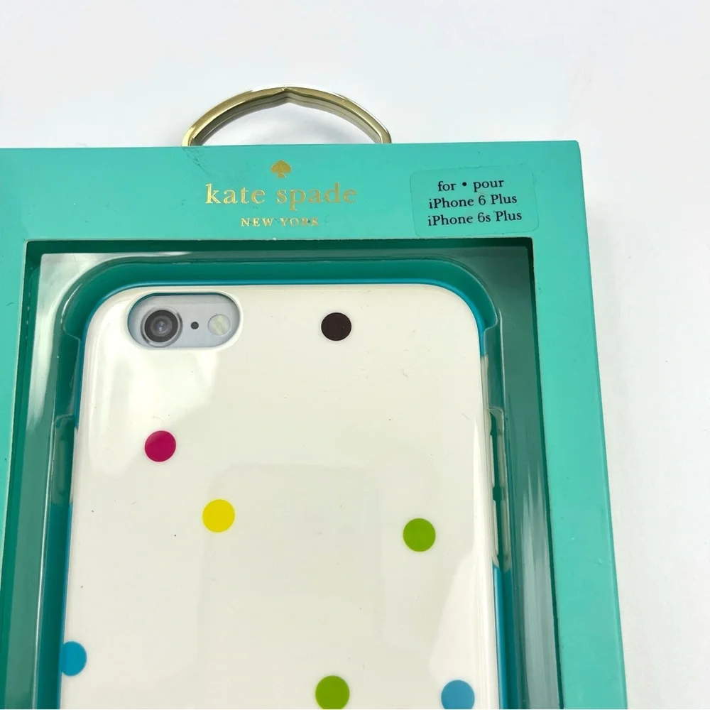 Kate Spade IPhone 6 Plus Hybrid Hardshell Dot Print Case
